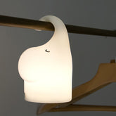 Huggwaii Elephant Silicone Night Light with Long Trunk Handheld Hangable Infrared Sensor Perfect Gift